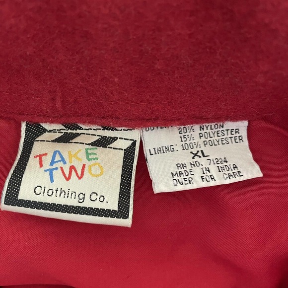 Take Two Snowman Wool Blend Ugly Sweater Women’s Size XL Applique Embroidered - Picture 7 of 7